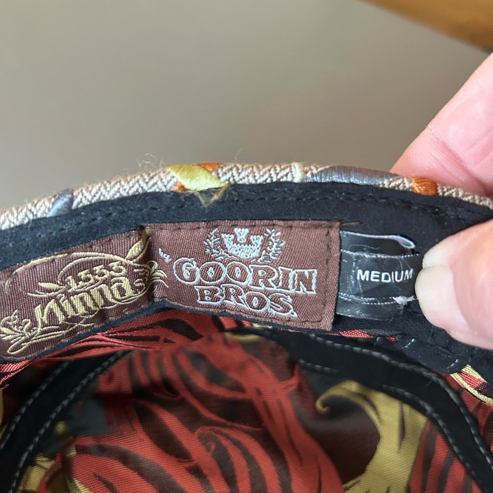 💥 RARE GOORIN BROS 1333 Minna Collection Street Hat - Picture 5 of 7
